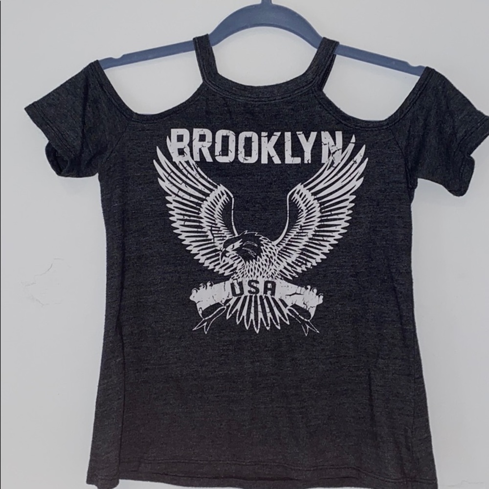 brooklyn off the shoulder tee